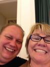 4 plass, ble en "selfie" siden fotografen var en av dem, Anne-Bi og Ronny