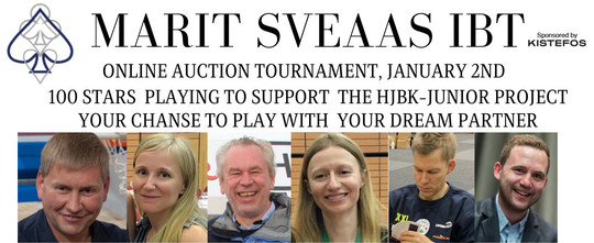 Online auction tournament Jan 2nd